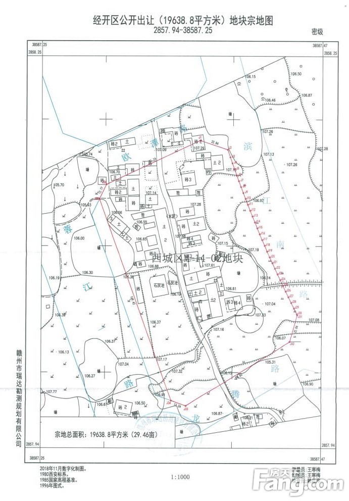 赣州蓝湾之星以总价约1.7亿竞得西城区一宗商住用地 位于极少墅旁