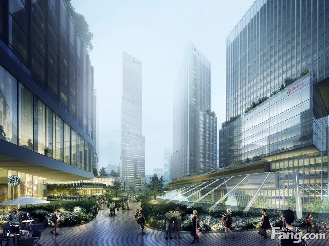 浙中国际金融中心来了！世茂将在多湖打造超260米高楼，含高清效果图