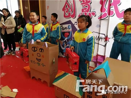 中深·濮阳中心丨纸箱DIY—创意大作战亲子活动圆满结束！