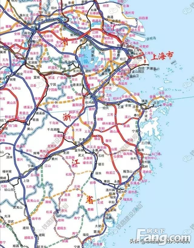 浙江2020年铁路建设计划：开工建设6条铁路，推进5条铁路前期工作