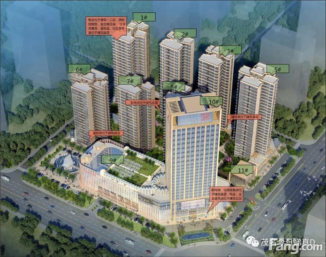 富城家园及万讯七子酒店项目修建性规划及设计方案批前公示