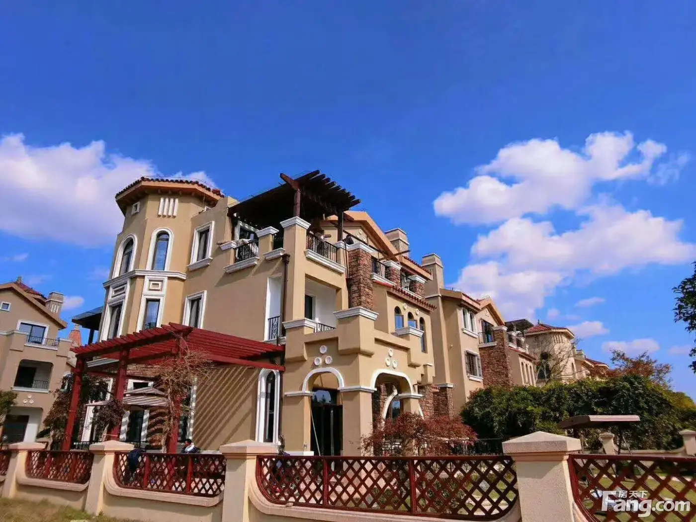 小区隶属于海门市的高品质住宅岛居别墅,四面,私人码头,垂钓圣地,私人