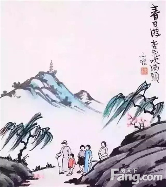 大师丰子恺眼里的春天是什么样子，天墅告诉你