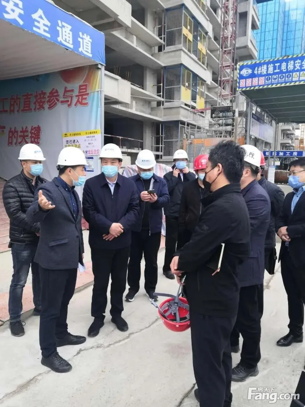 今日热点丨区领导对雍锦湾项目工地各项工作表示高度赞扬