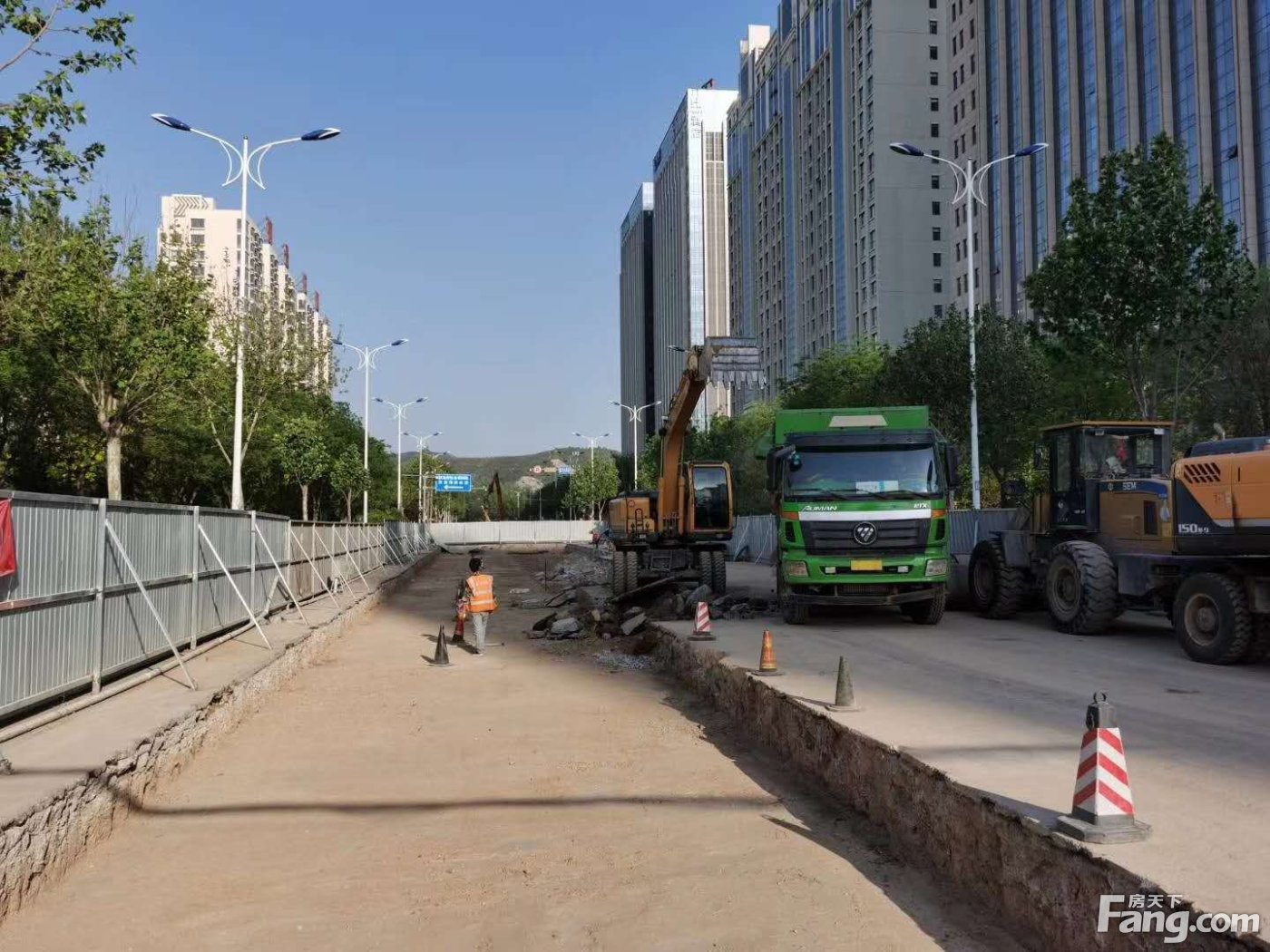 紫金东街、延安北路和延安南路雨污分流改造工程进展