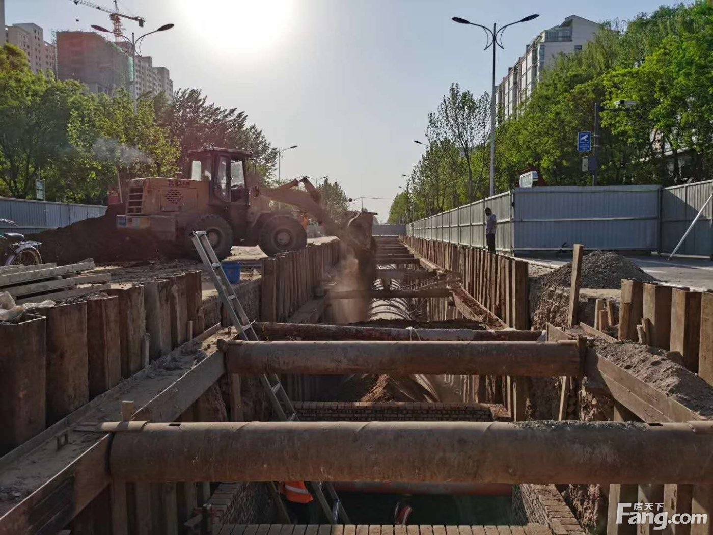 紫金东街、延安北路和延安南路雨污分流改造工程进展