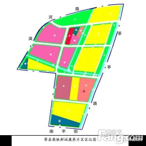 聊城这里高铁新城七大片区详细规划公布