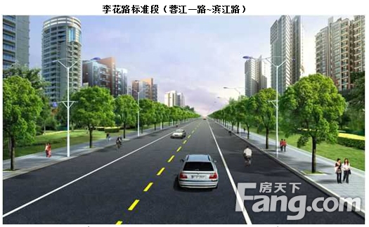 蓉江新区又将规划建设三条道路，效果图出炉！