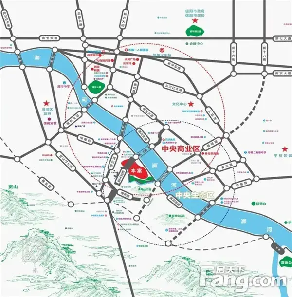【唯此山河·一生独赏】信阳·御龙湾一座怀揣自然山水大境的滨河城邦