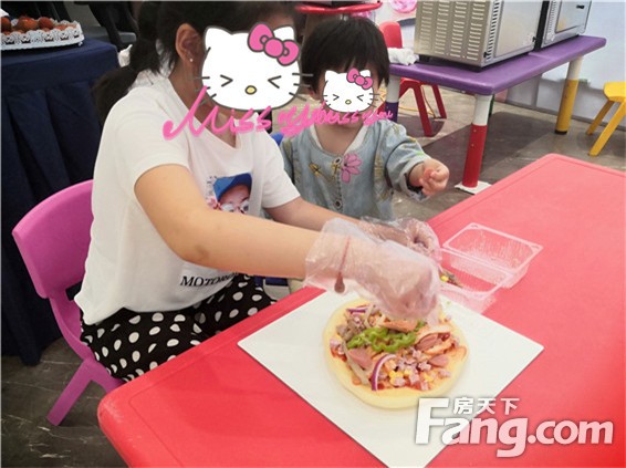 上坤·红星天铂亲子披萨DIY，“嗨披食光”幸福爆出来！