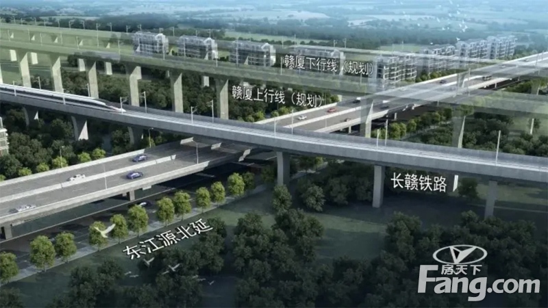 大利好，东江源大道快速路北延项目今年开建！