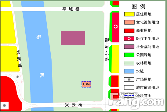 注意！兴云桥北侧地块将调整为文化设施用地