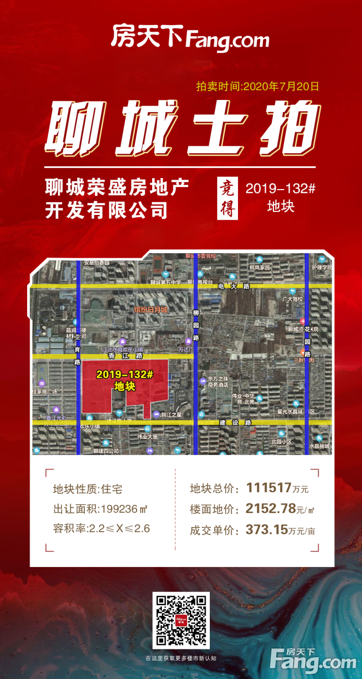 土拍播报丨裕昌竞得2017-48#地块，楼面价合6012.2元/㎡