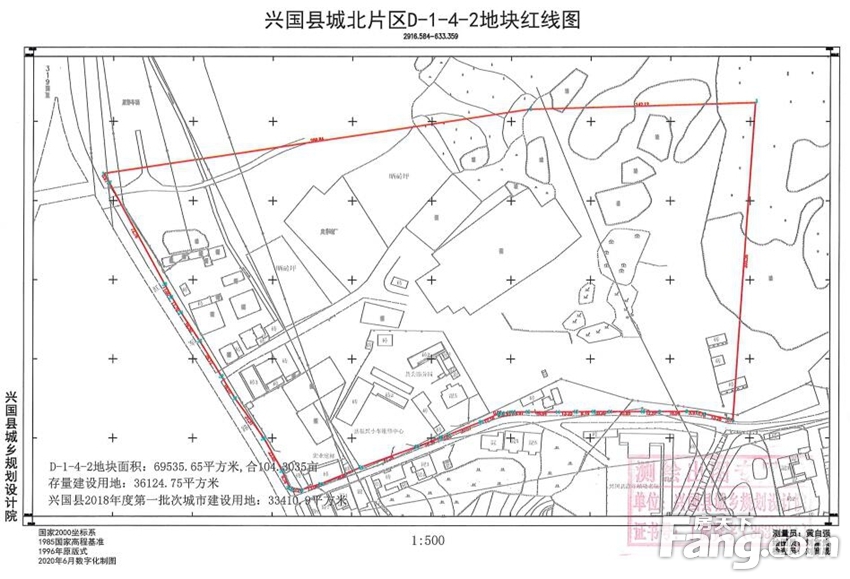 起始总价约2.1亿 兴国县两宗土地挂牌！