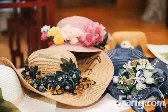 清凉一夏，帽美如花 | 锦绣城“创意帽子DIY”等你来！