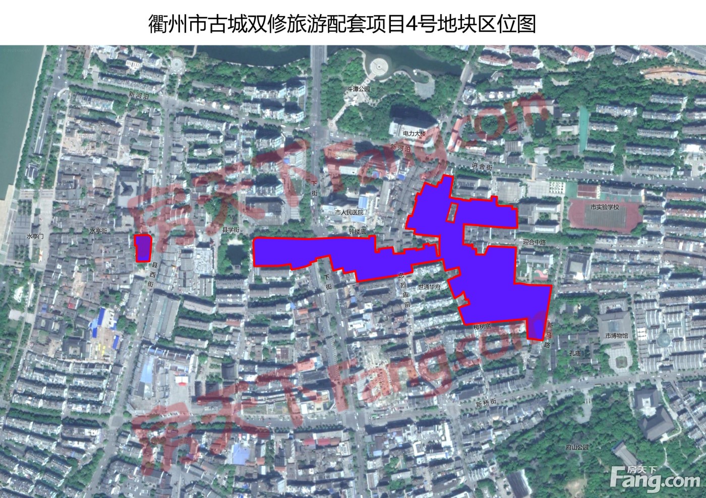 衢州古城双修又将拍卖4宗用地，其中含原鹿鸣小学校址地块