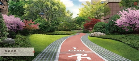 【汇升珑玺台】这是一条最懂濮阳人居的健康跑道--每次奔跑，都是穿越花园的旅行