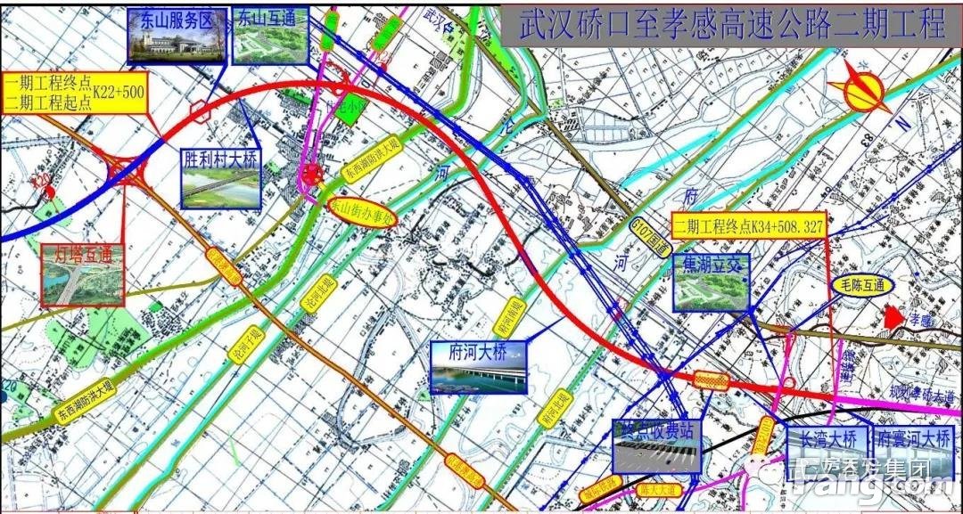 武汉城市圈环线高速即将通车！