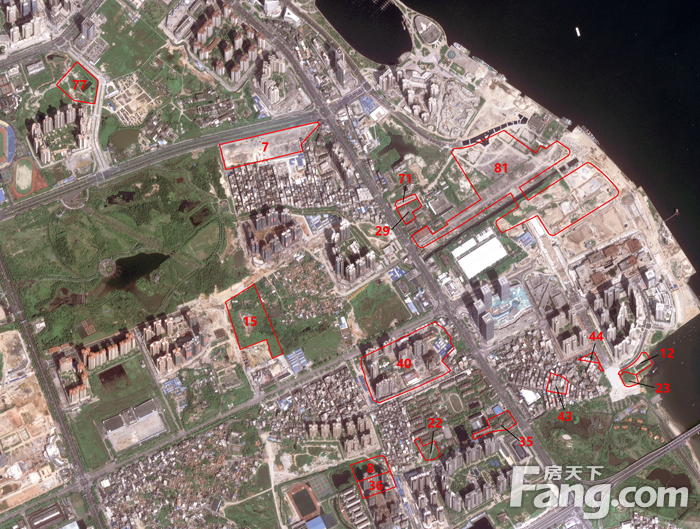 湛江市区（含开发区）存量住宅信息：总土地面积约612公顷 未销售房屋土地面积约258公顷