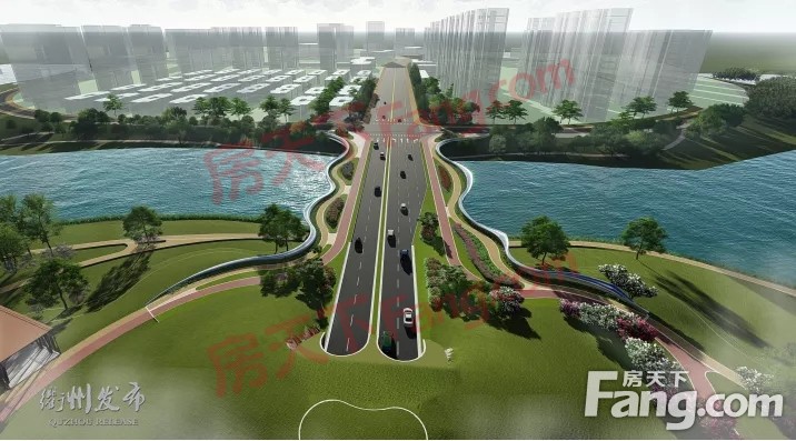 连接智慧新城一期与二期的“三江中路连通工程”项目规划公示啦！
