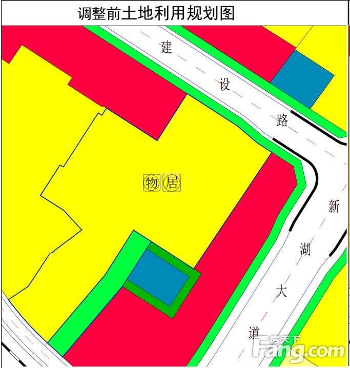 湛江火车站东南侧一居住用地调整为教育科研用地 调整面积为4937.5平米