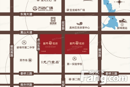 蚌埠城南某盘262套房源备案价公开 单10590元/平米...