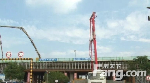预计2021年7月通车 蚌五高速跨胜利路高架桥迎来新进展！