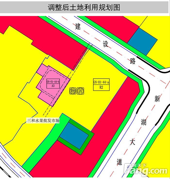 湛江市霞山区录塘片区、工农片区、民享片区控规调整 部分地块调整为教育用地