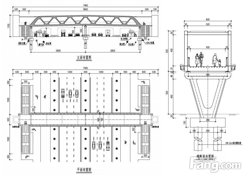 赣州蓉江新区和谐大道人行天桥建设工程项目规划批前公示