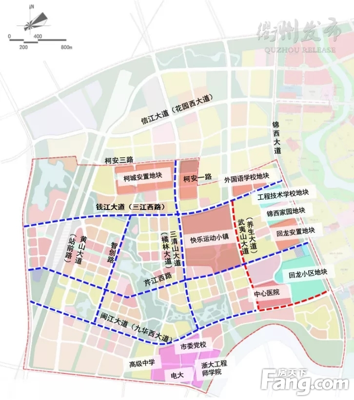看，衢州市高铁新城管网建设新进展！
