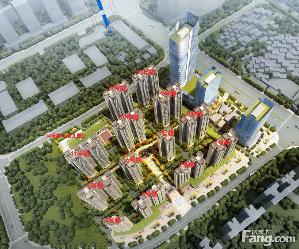 中交滨海广场项目规划批前公示出炉 拟建设13栋住宅楼栋 总建筑面积达421704.94㎡