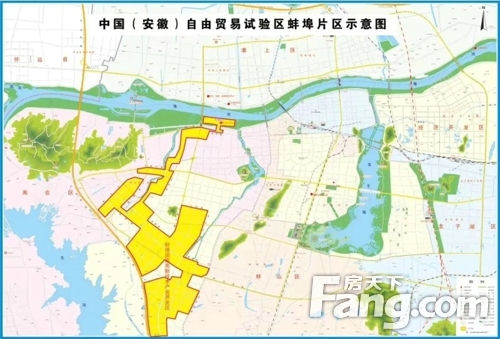 中国(安徽)自由贸易试验区蚌埠片区蓝图已展开