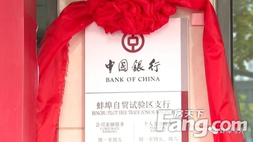 【揭牌】蚌埠自贸试验区有了专属对口服务的银行啦！