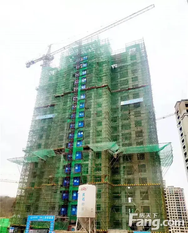 天福·山河观邸12月工程进度播报丨初冬悄然至，给幸福“家”点温暖