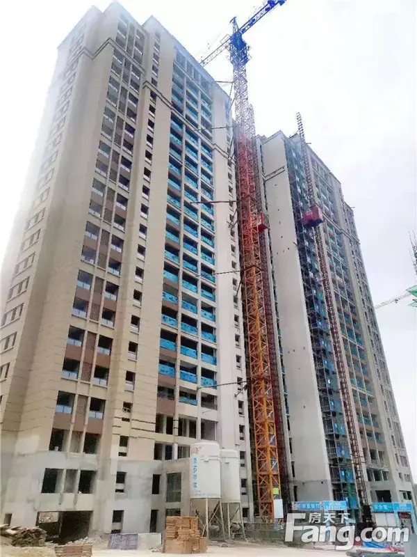 天福·山河观邸12月工程进度播报丨初冬悄然至，给幸福“家”点温暖