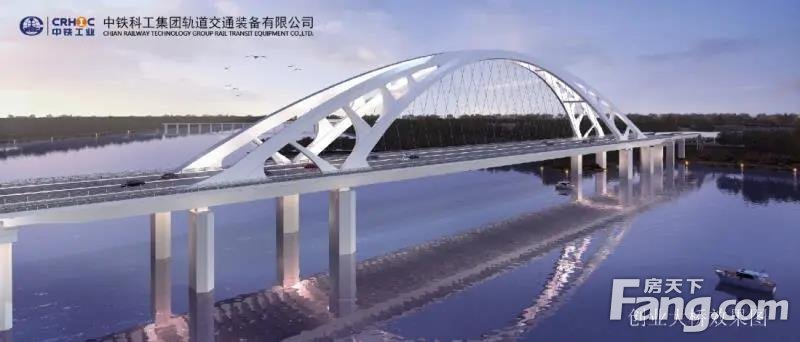 便利升级！这座跨区大桥将于今年6月份完工通车！