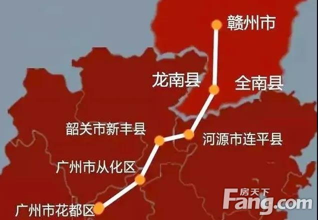 贛州鐵路的後備梯隊推進4條線路贛廣高鐵上榜