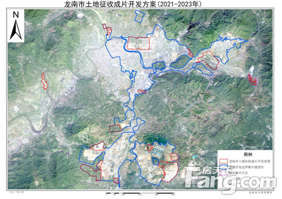龙南县城市规划图图片