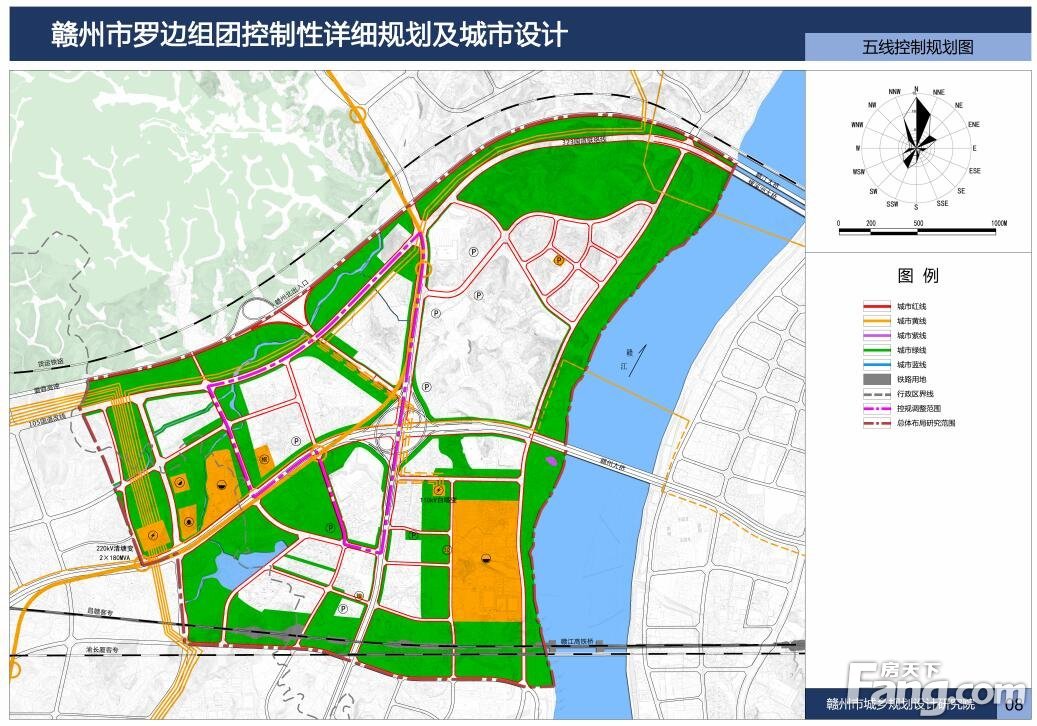 《赣州市罗边组团控制性详细规划及城市设计（草案）》来了！