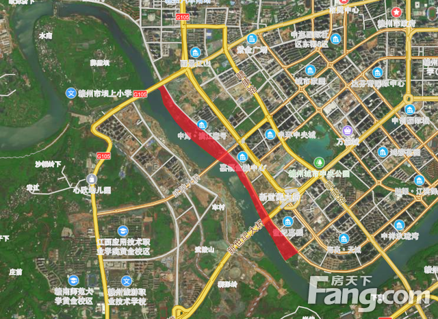 总投资约2.95亿元！赣州市中心城区章江两岸绿化工程来了！