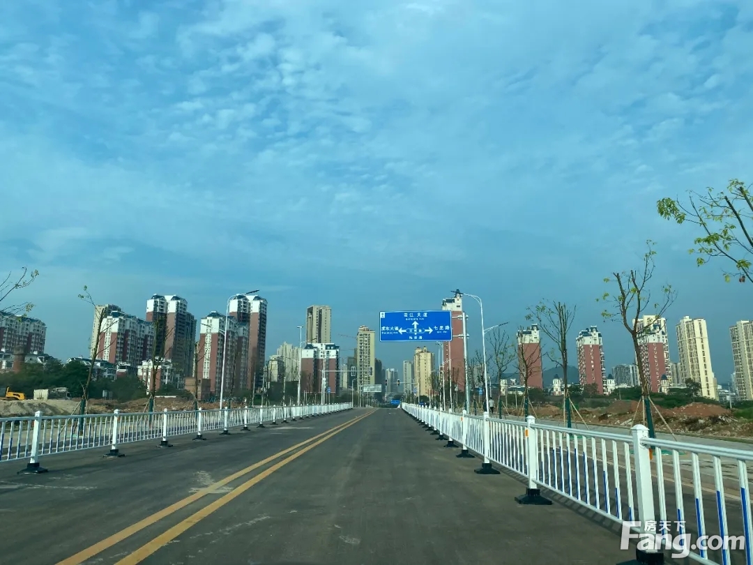 好消息！赣县区梅林大街西延与水东连接段已开通