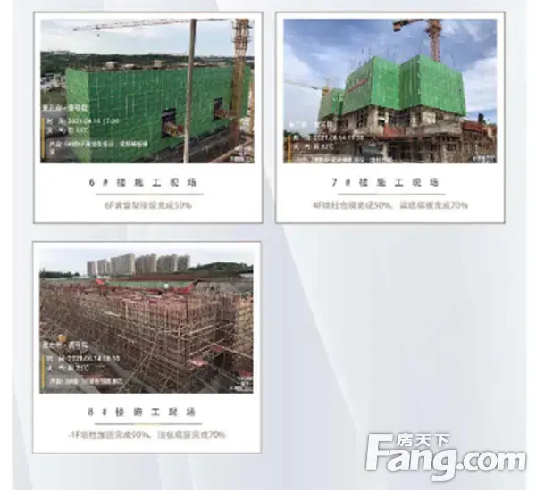东方今典·東方府2021年6月份工程进度播报