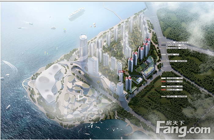新进展！华侨城欢乐海湾一期天鹅堡《建设工程规划许可证》批前公示