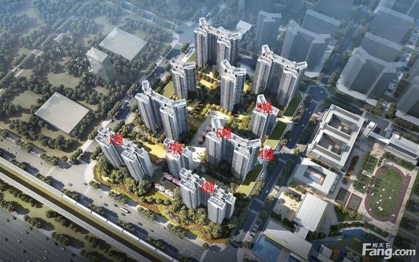 湛江华发新城北花园首期公示出炉 拟建5栋22-26层住宅楼