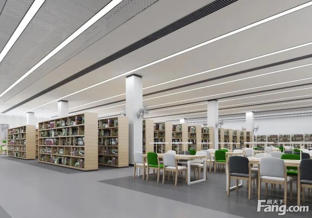 章江新区图书馆终于要来了！预计在今年8月底完成竣工验收！