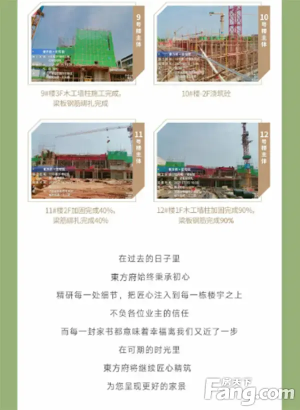 【东方今典·東方府】2021年7月份工程进度播报