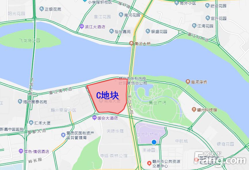关于赣州市章江新区控制性详细规划 C3 地块 规划调整的公示