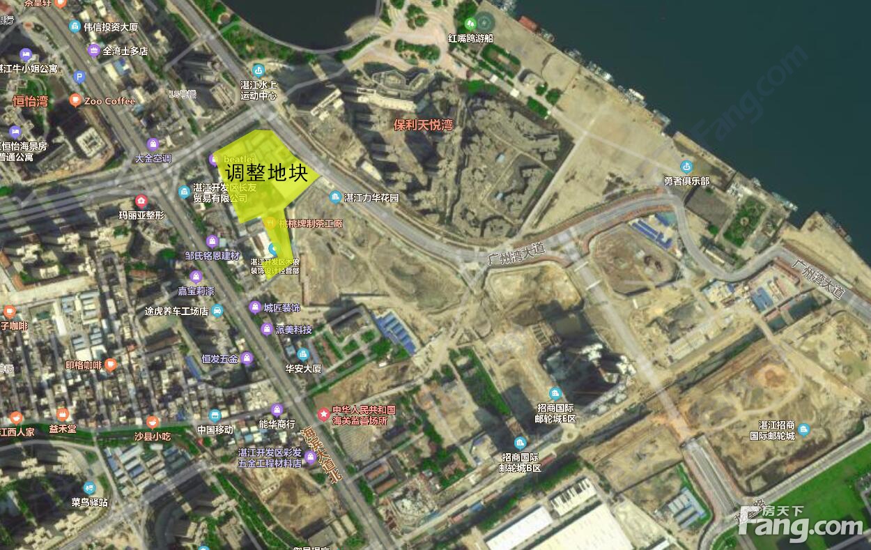 赤坎金沙湾力华花园西北侧地块规划调整 将新增19218.91平米中小学用地