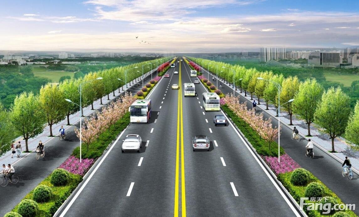 蓉江新区又将新建一条道路 效果图公示！