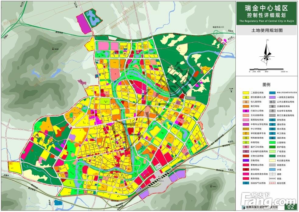 瑞金市规划区范围地图图片